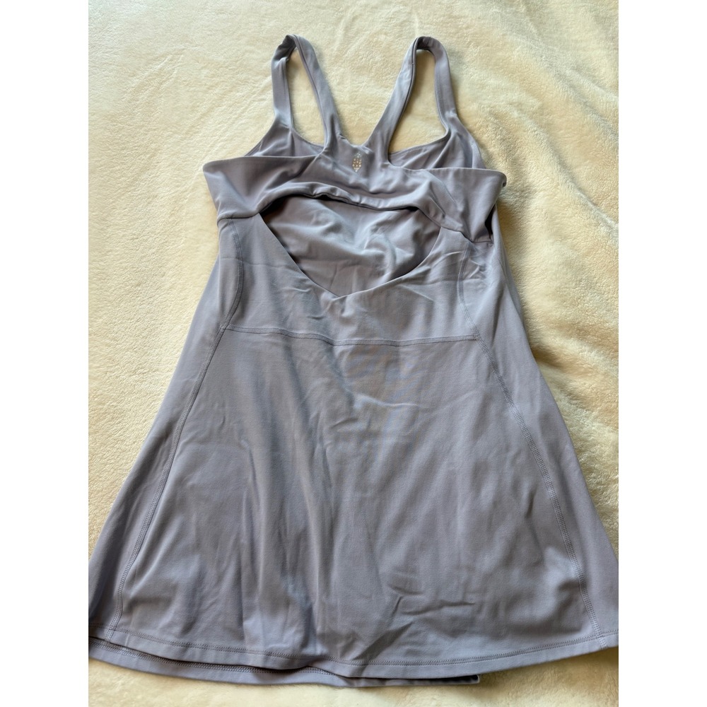 FP Movement Free People Hot Shot Mini Dress Lavender Purple Built-In Shorts XL - Picture 4 of 6